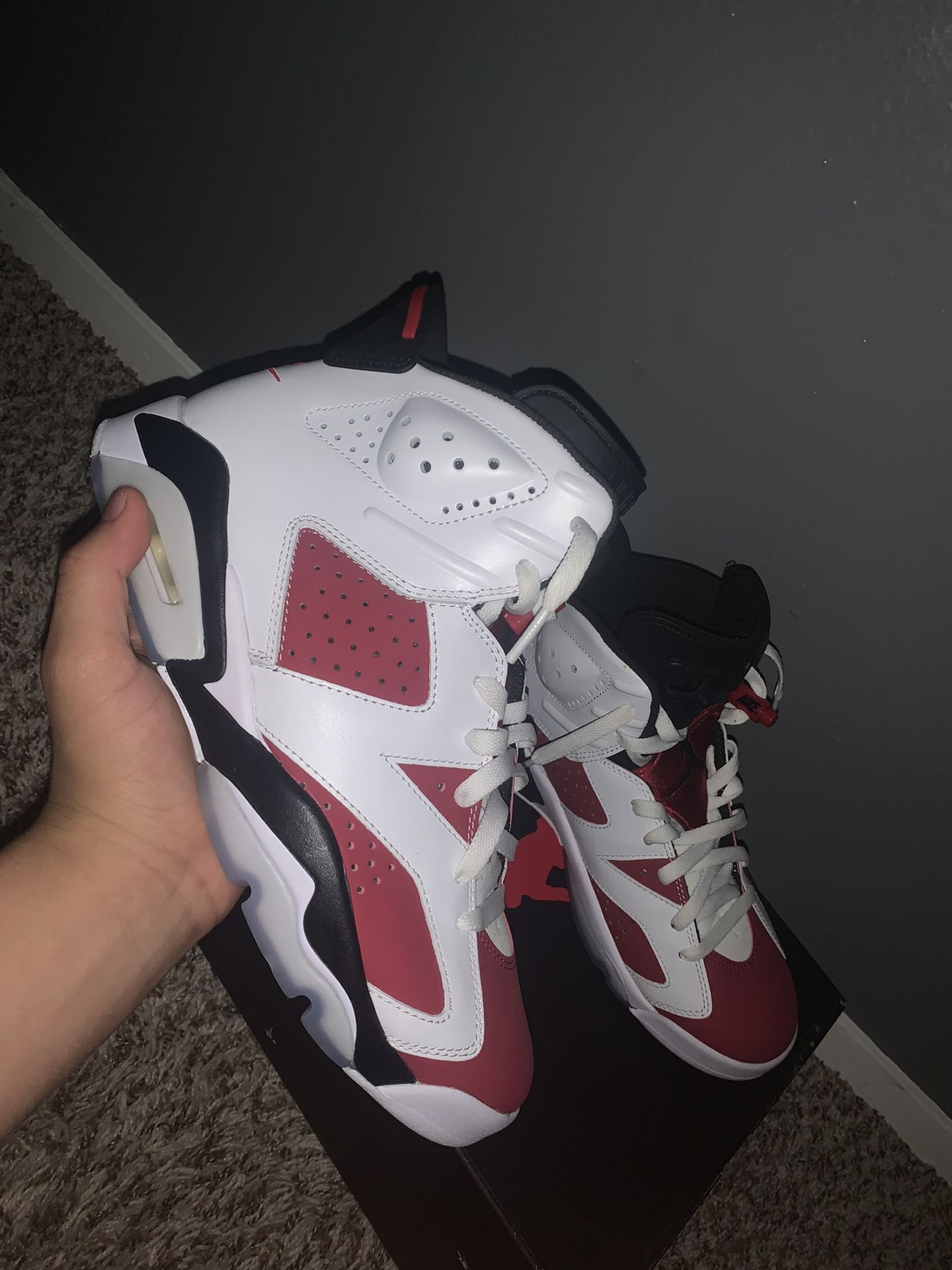 Jordan 6 Carmines 