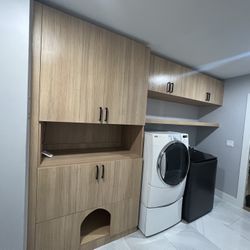 Laundry Room Wall Unit 