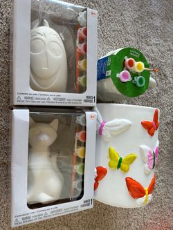 Ceramic paint art decor
