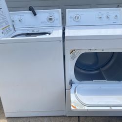 HEAVY DUTY WASHERS AND DRYER ELECTRIC KENMORE BOTH WORKING GREAT 