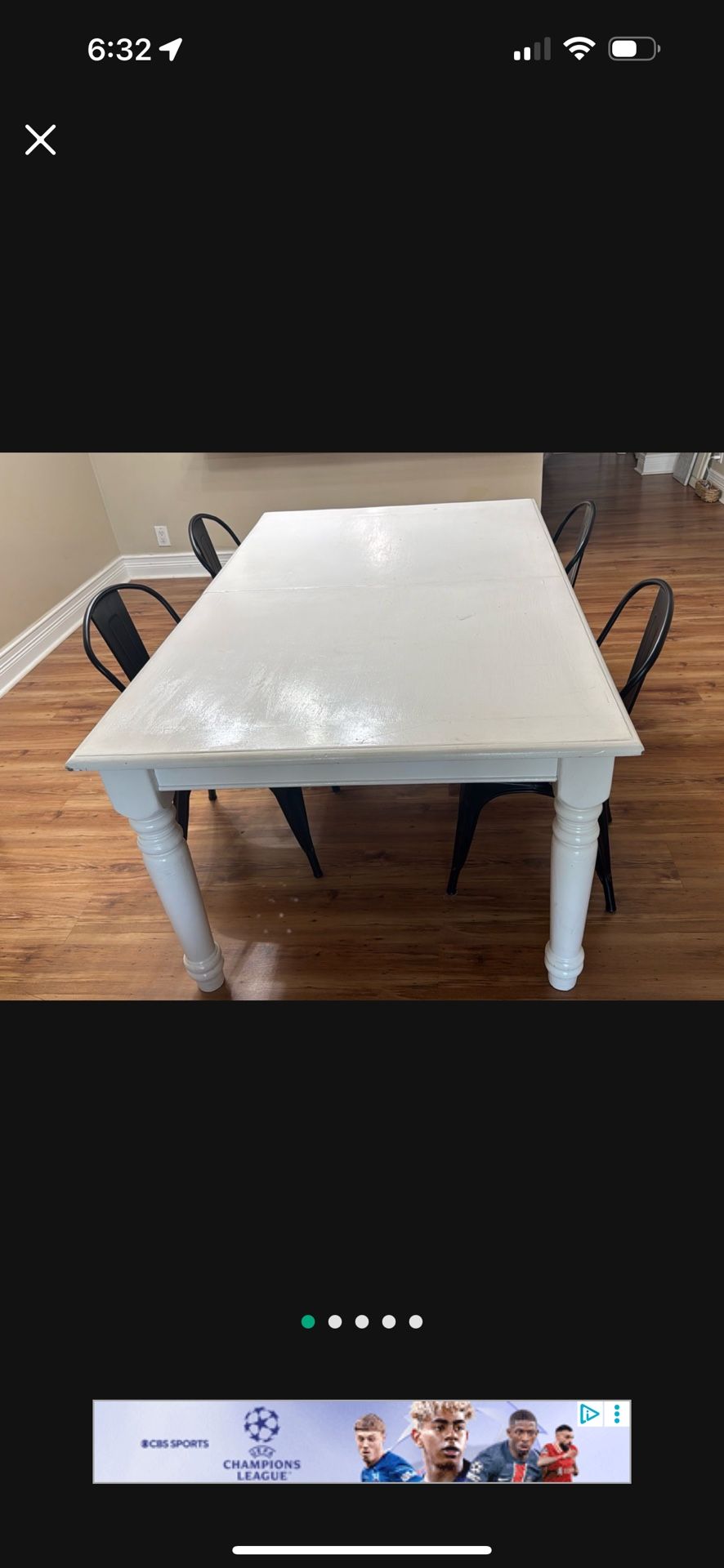 Dining table White Wood