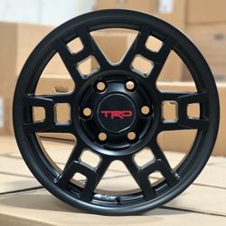 17” TRD Wheels Oe Style Reps Set New 6 Lugs
