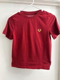 True Religion Kids Red Crewneck T-Shirt