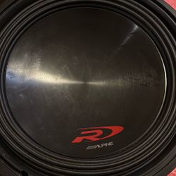 Speaker Alpine 12 Inches (pulgas )