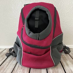 Yudodo small dog/pet carrier pink & gray
