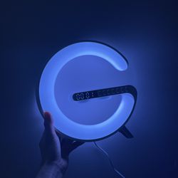 Intelligent LED Table Lamp, 4 in 1 Wireless Charger Night Light Lamp