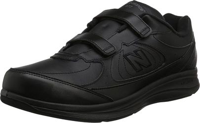 NEW Size 14 Extra-Wide New Balance Black Men's 577 V1 Hook & Loop