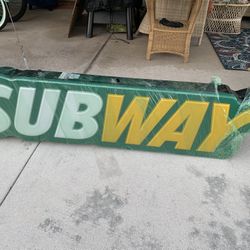 Subway Marquee Sign