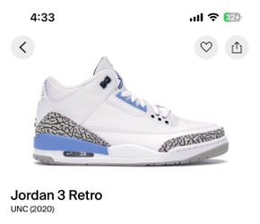 Retro 3.   Size. 11.   Brand. New