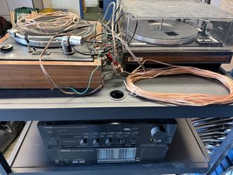 Vintage Turntable Hobby Lot