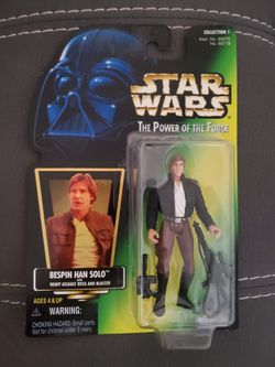 Star Wars Power Of The Force Bespin Han Solo