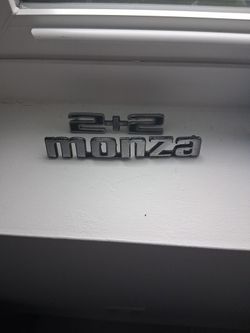 Chevy Monza Emblems 