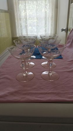 Antique Wine/Dessert Glasses