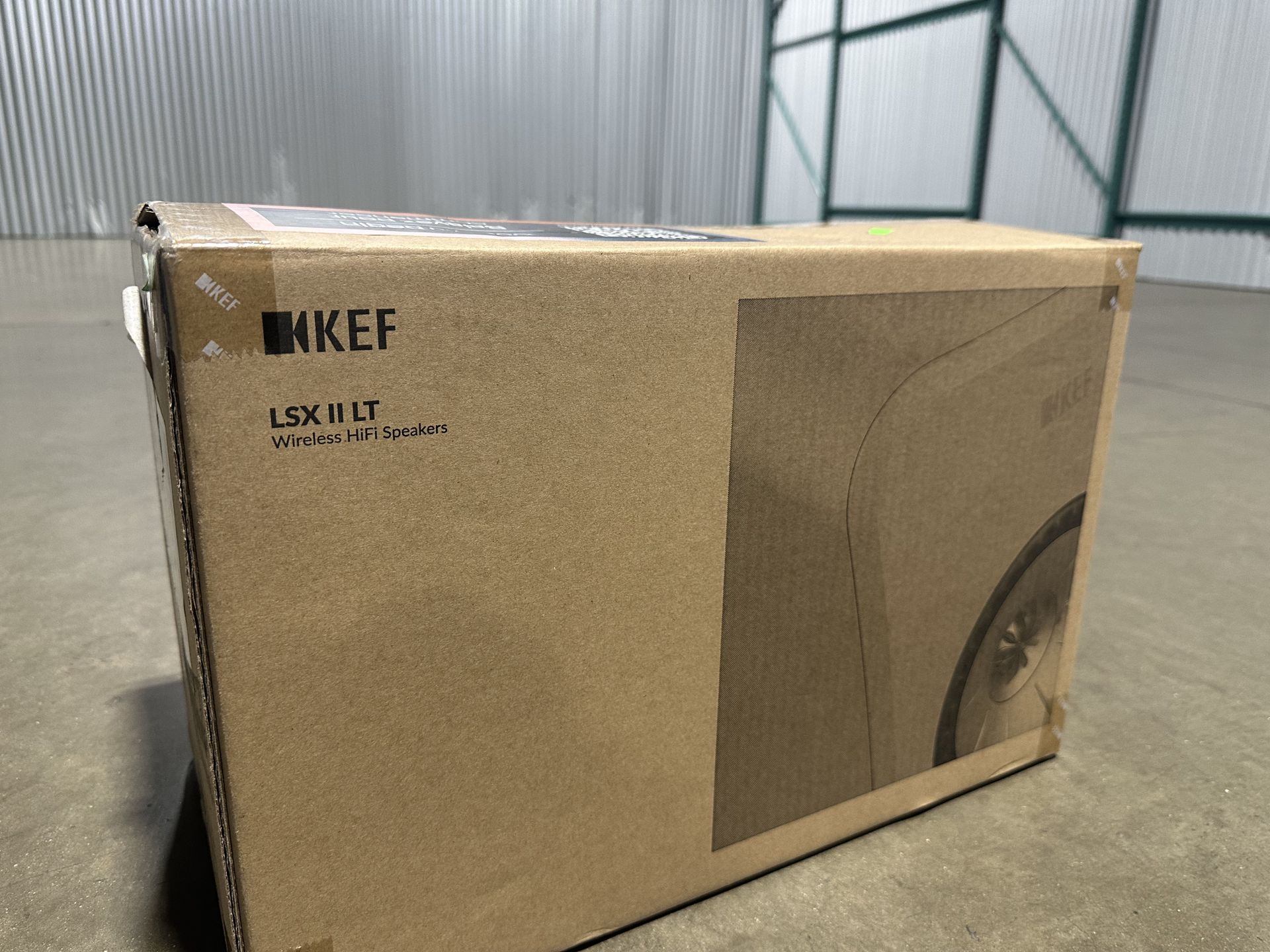 KEF LSX II LT Wireless HiFi Speakers Pair Graphite Grey