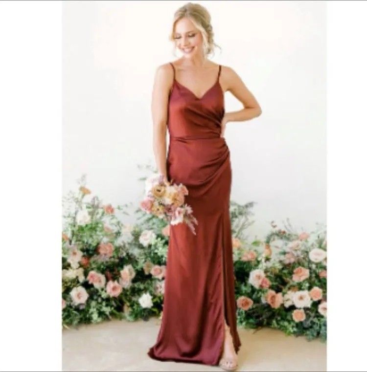 Revelry Rori Satin Dress