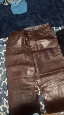 Real Leather Pants