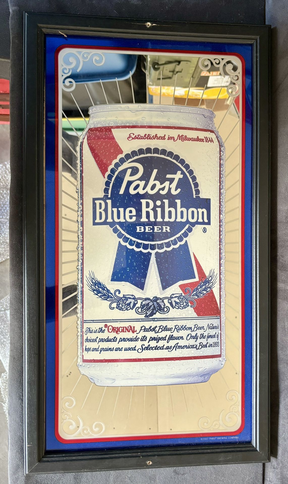 PBR Bar Mirror 13x24 - Reduced Price