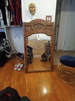 One Of A Kind Custom Harley Davidson Mirror