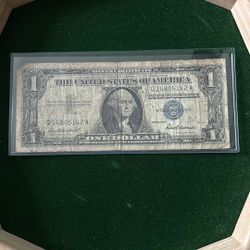 Silver Certificate $1 1957 