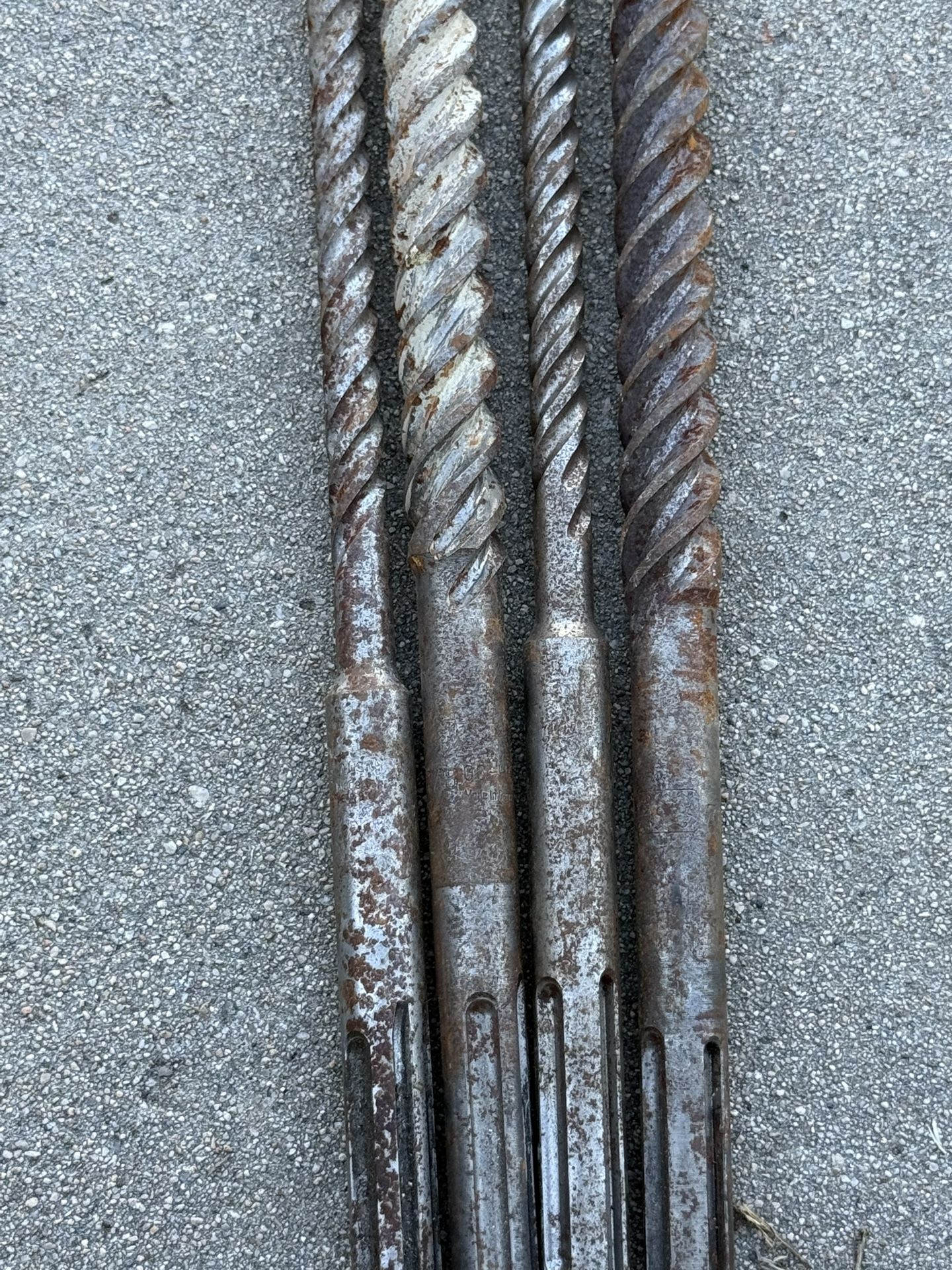 Roto Hammer Drill Bits 4 X $50