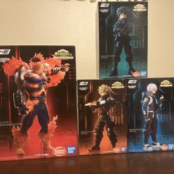 My Hero Academia Ichiban Kuji "World Heroes' Mission" Bandai Spirits Figures 