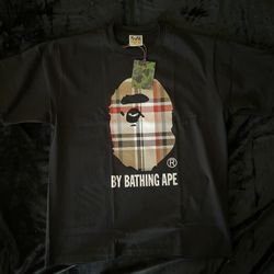 BAPE Black Checkered Shirt 