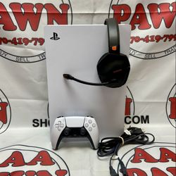 Sony CFI-1015B PlayStation 5 Digital Version w/ Controller, Cables & Gaming Headset 11057193