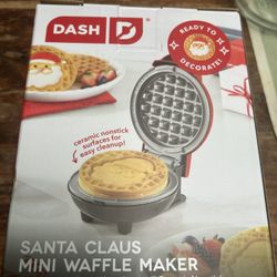 Santa Claus Mini Waffle Maker