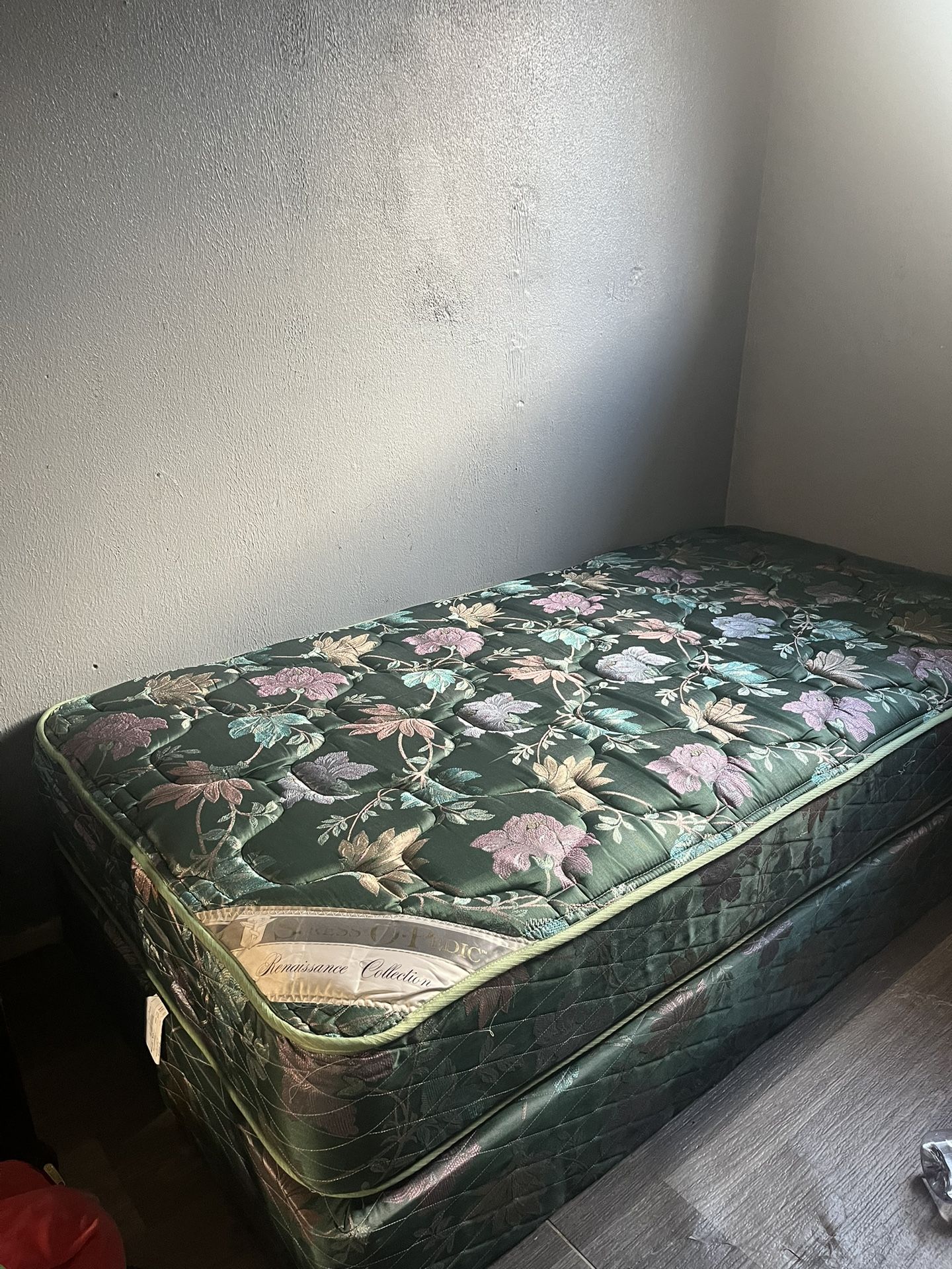 Twin bed and Box spring