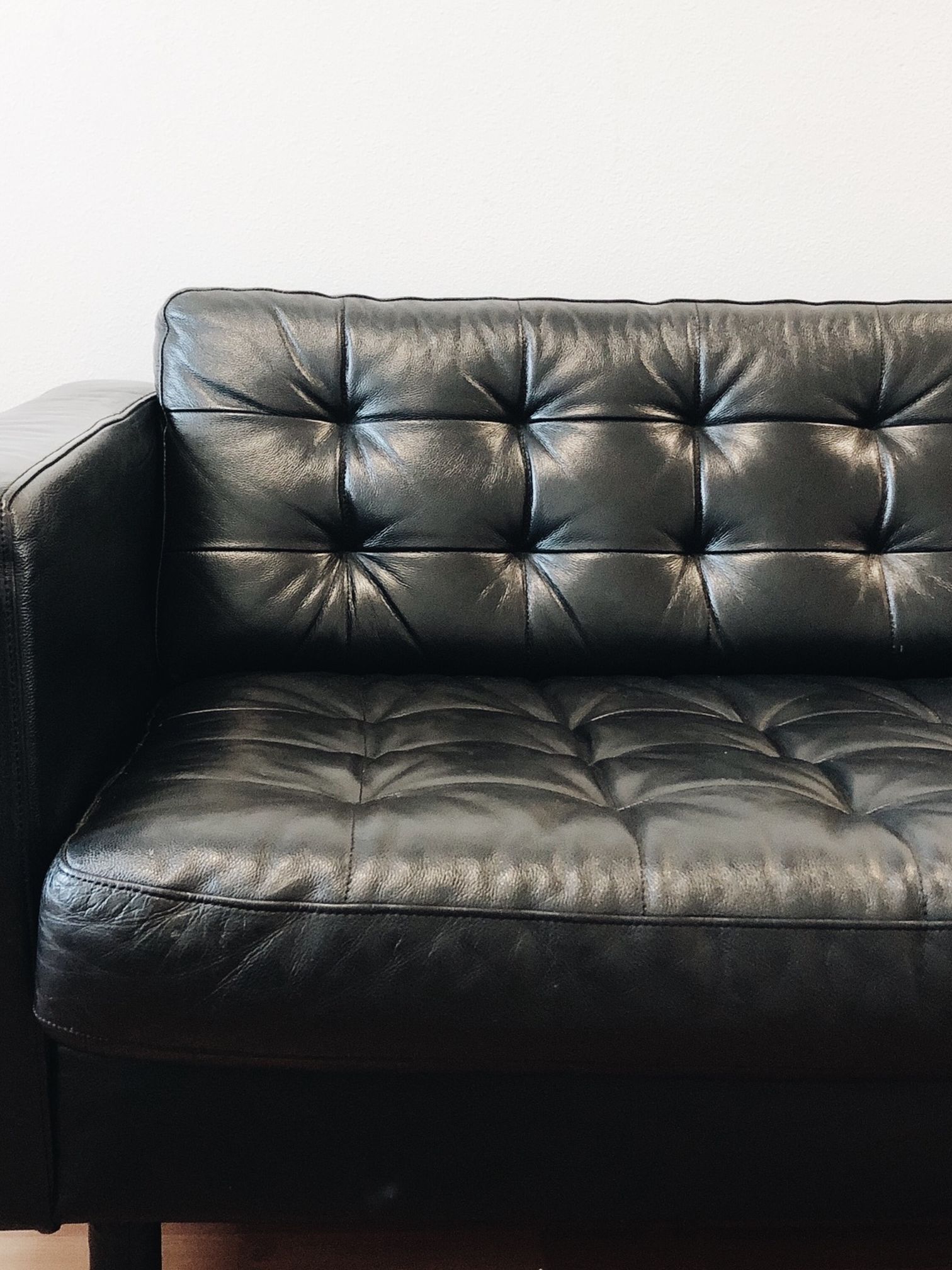 IKEA Morabo Leather Sofa