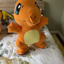 Giant Pokémon Plush Figure Charmander 32” Tall