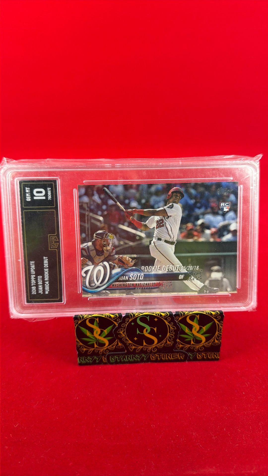 Juan Soto Rookie graded 10 