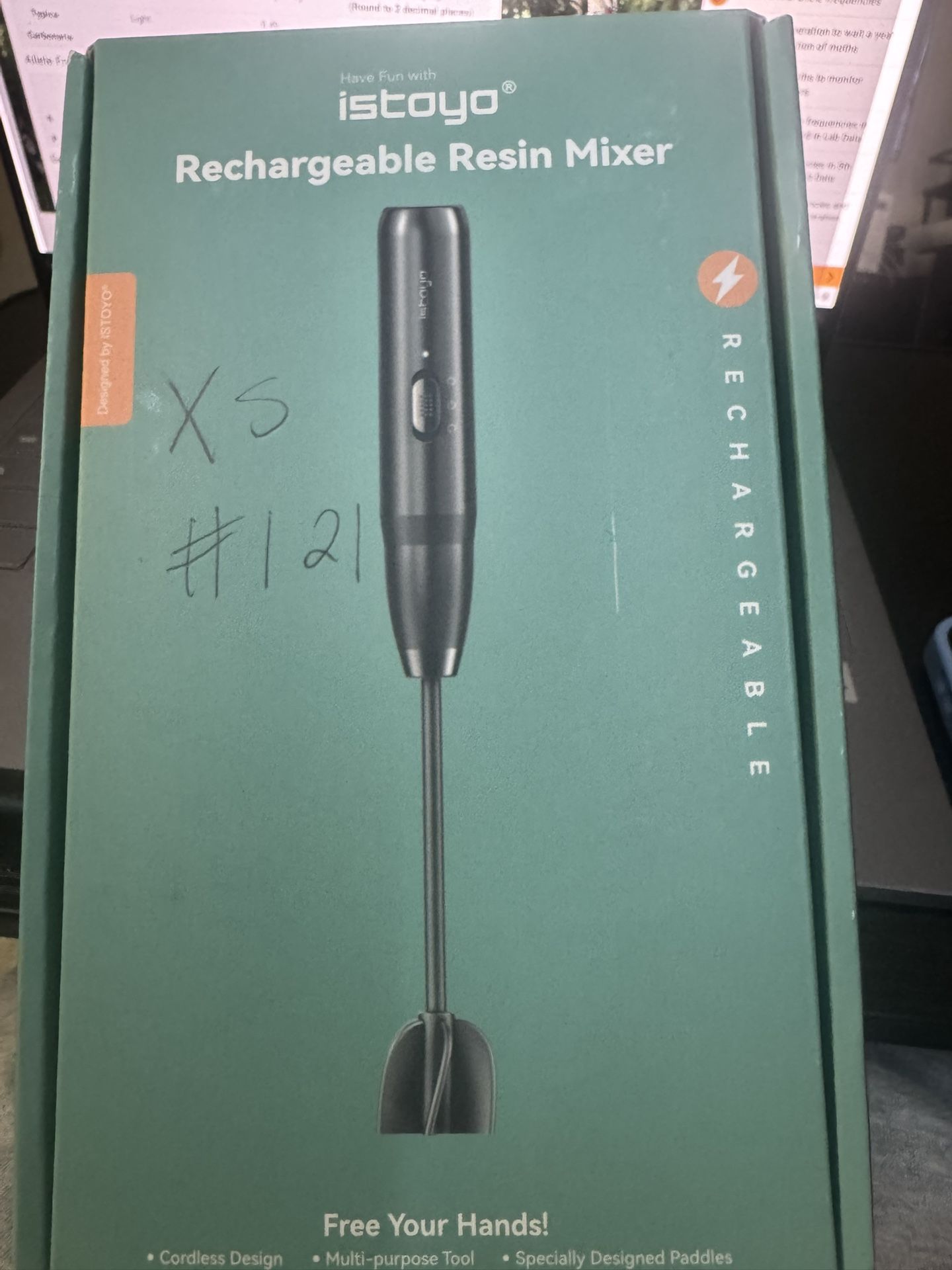 Hand Held Resin Mixer