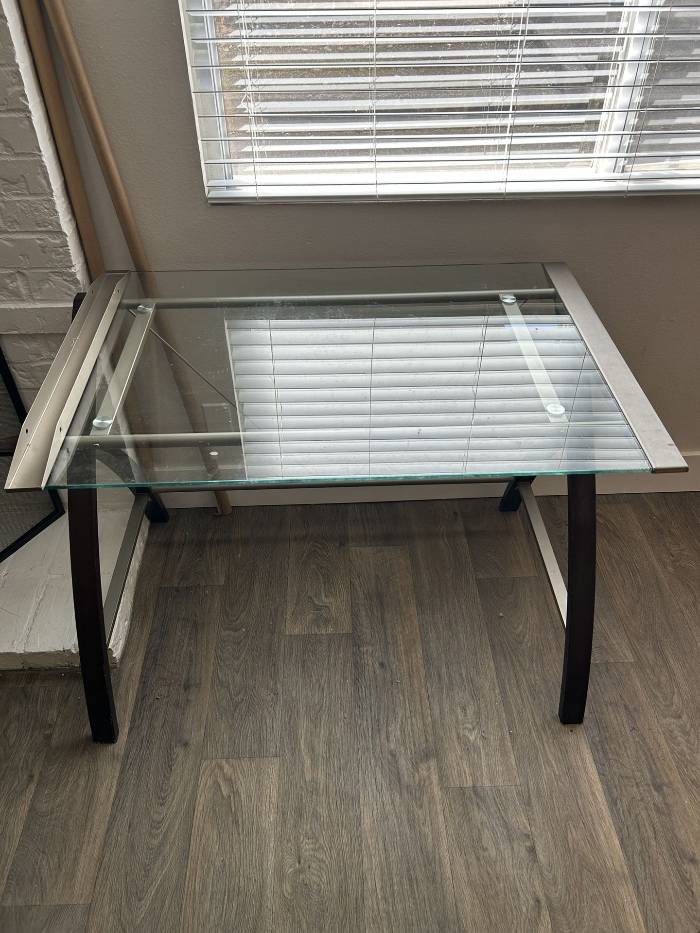 Glass Desk