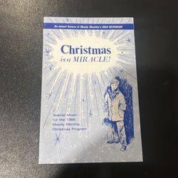 Vintage Christmas Music Program 