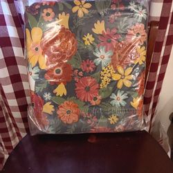 3 PLOW & HEARTH CLASSIC CHAIR CUSHIONS WITH TIES 