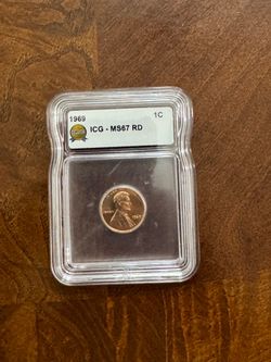 1969 .01¢ ICG MS67
