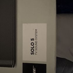 Bose sound bar