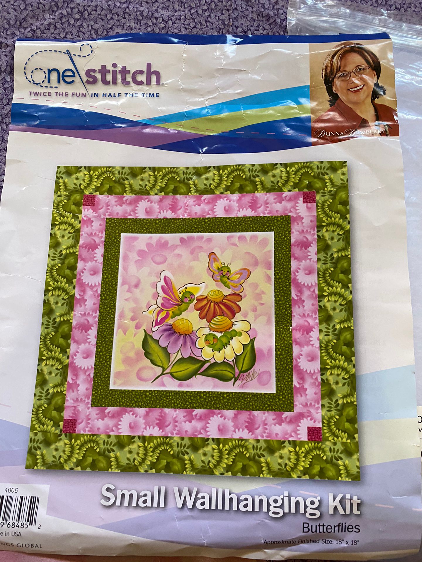 Butterfly Wall Hanging Quilt Kit