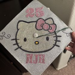 bedazzled grad caps 