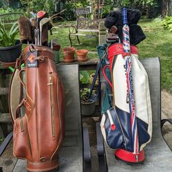 Two Complete Sets Of Golf Clubs I Know Absolutely Nothing About Golf I Purchased A Storage Unit And These Were  In The Unit