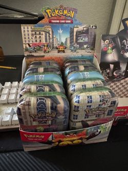 Pokémon TCG Lumiose City Mini Tin Complete 10-Tin Display – Brand New Sealed