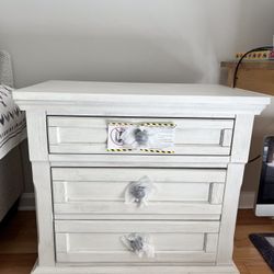 White Dresser - A Set of 2