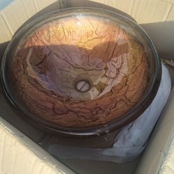 New Glass Bathroom Sink