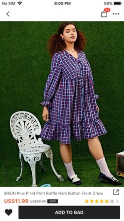 Shein 3XL Plus Size Women’s Dress