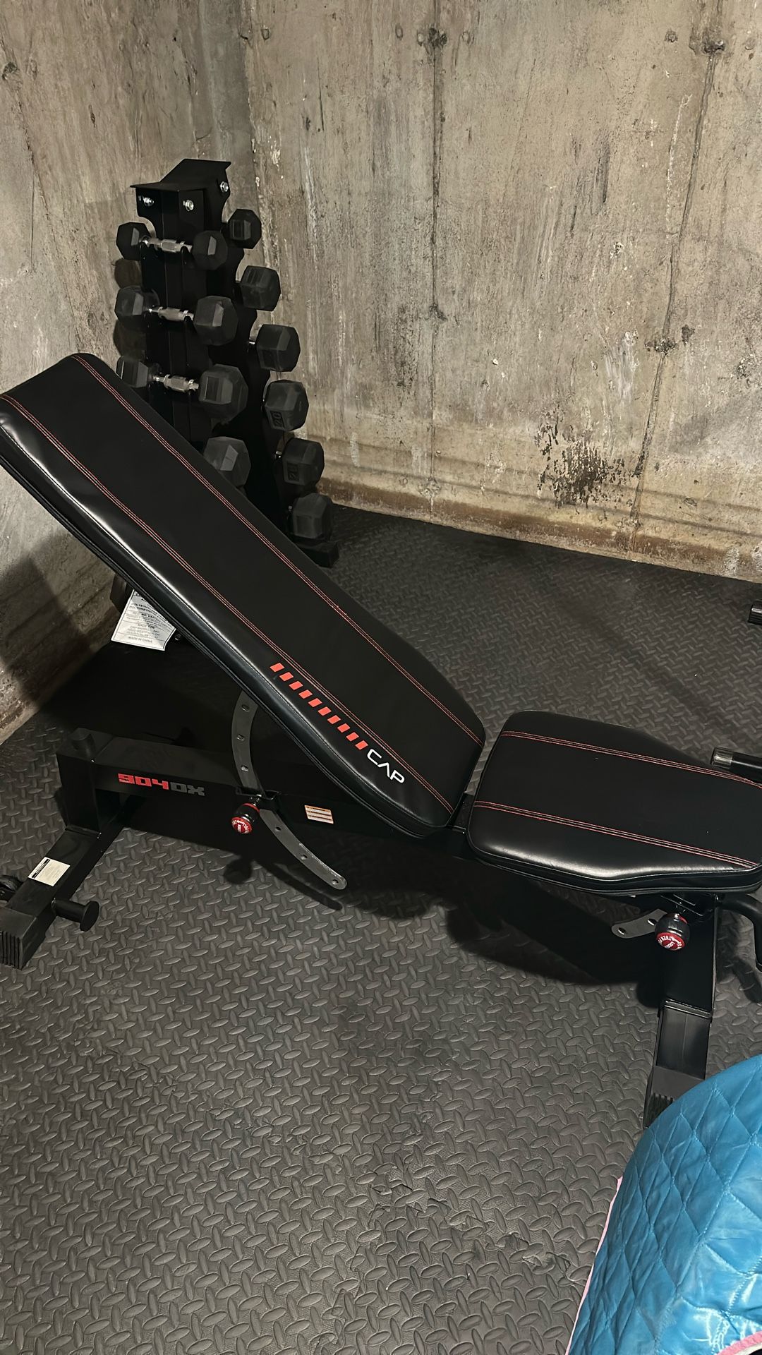 Cap 904DX Gym Adjustable Bench