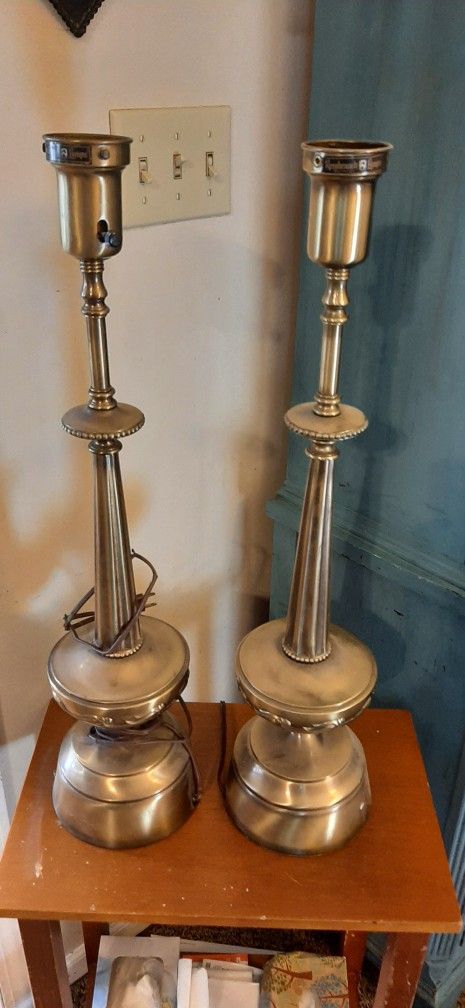 Vintage Table Lamp Set