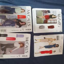 Vogue,And McCall's Lady Patterns!