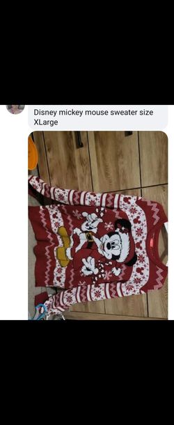 Disney Mickey mouse sweater