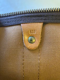 Rare Authenticated 60 cm Vintage Louis Vuitton Keepall for Sale in